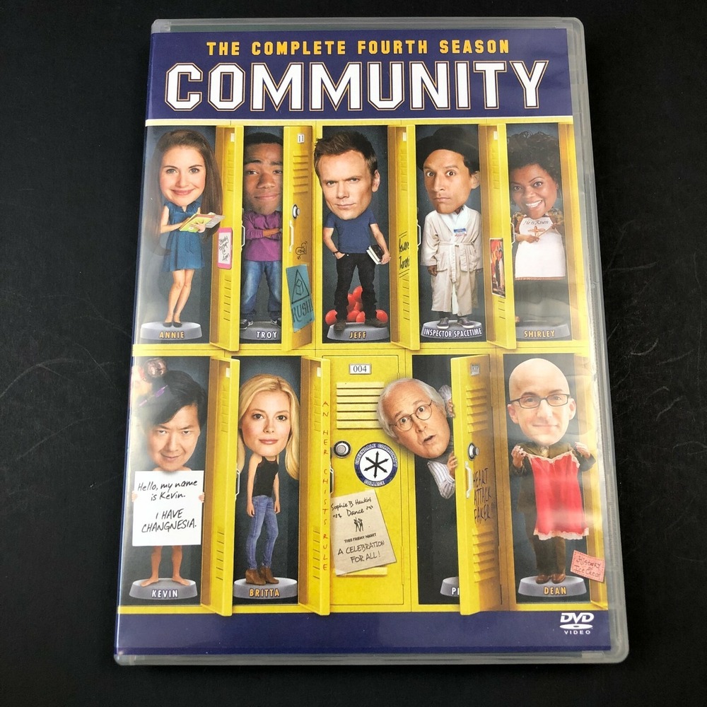 Community The Complete Fourth 4th Season 4 DVD 2-Disc Set Sony Pictures NR - Picture 2 of 5